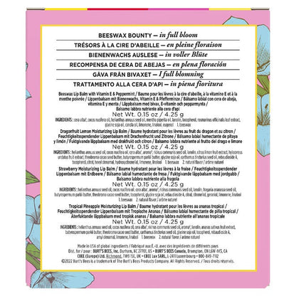 In Full Bloom Assorted Lip Balm Gift Set - US 4662